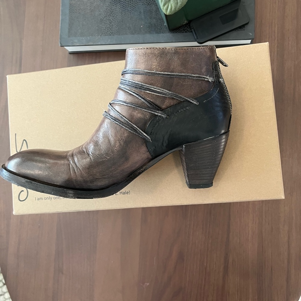 🌱SHOTO Handcrafted Leather Boot 🌱 - Picture 5 of 13